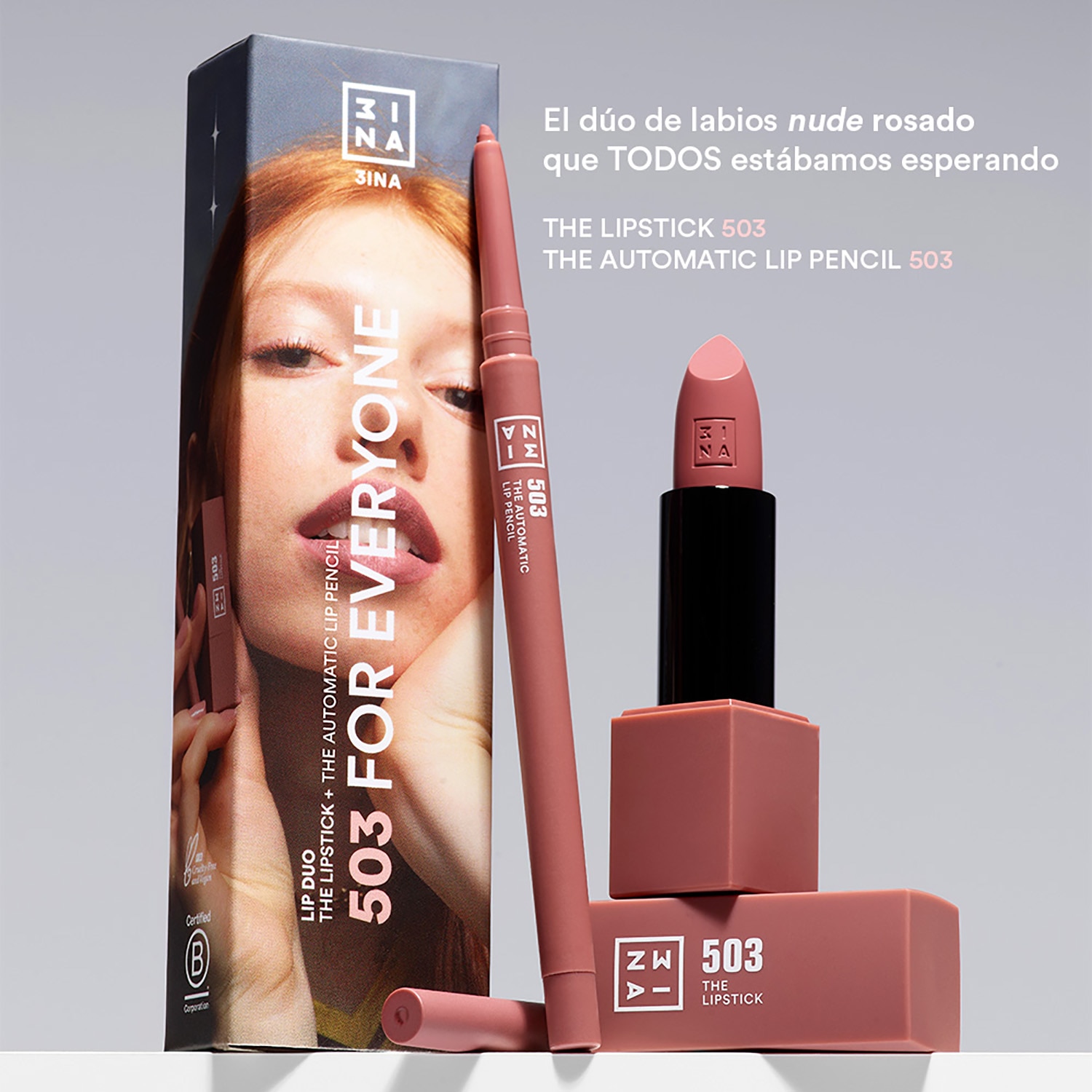LIP DUO FOR EVERYONE (SET DE MAQUILLAJE PARA LABIOS)